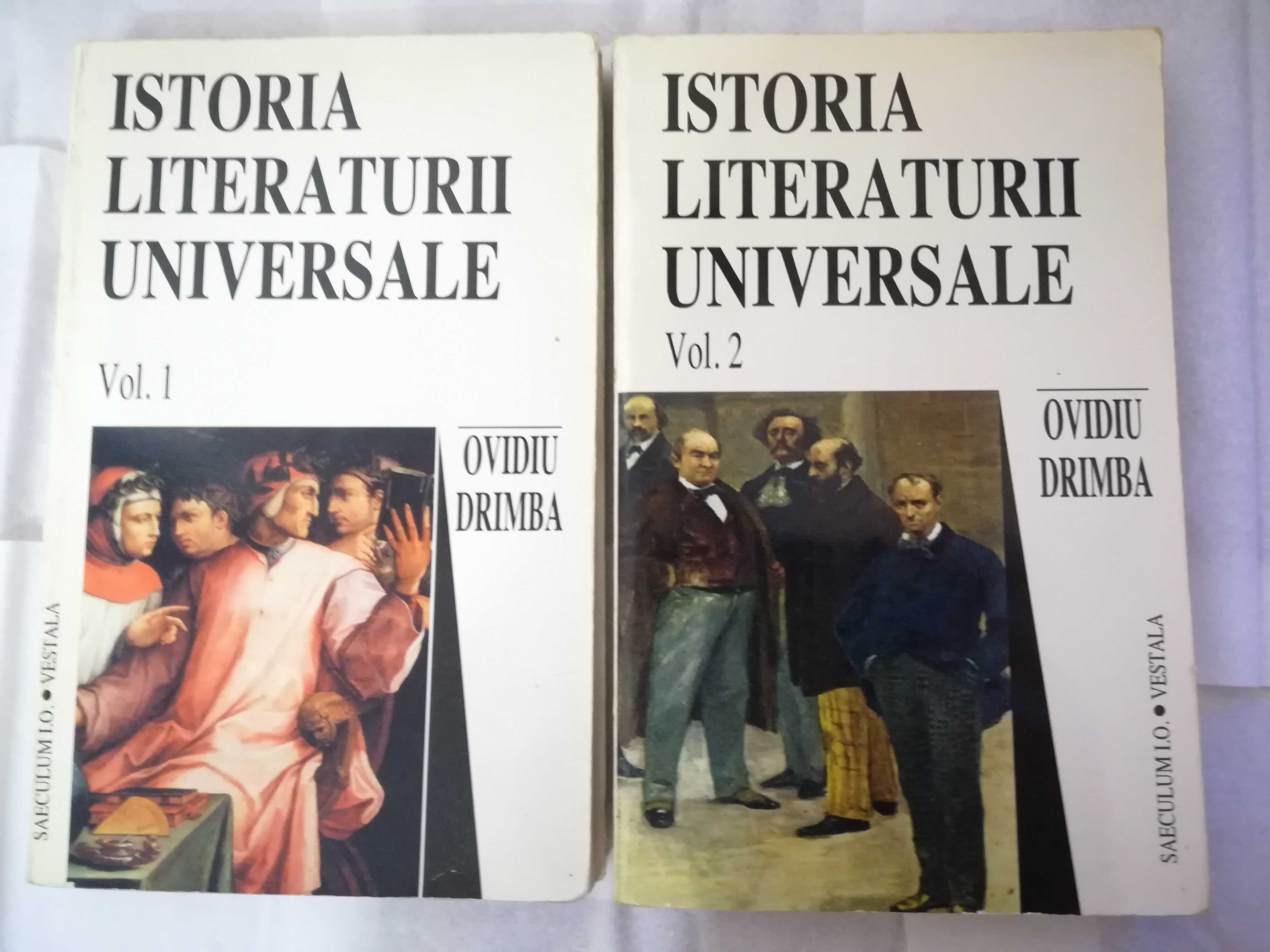 Istoria literaturii universale, volumele I-II - Ovidiu Drimba