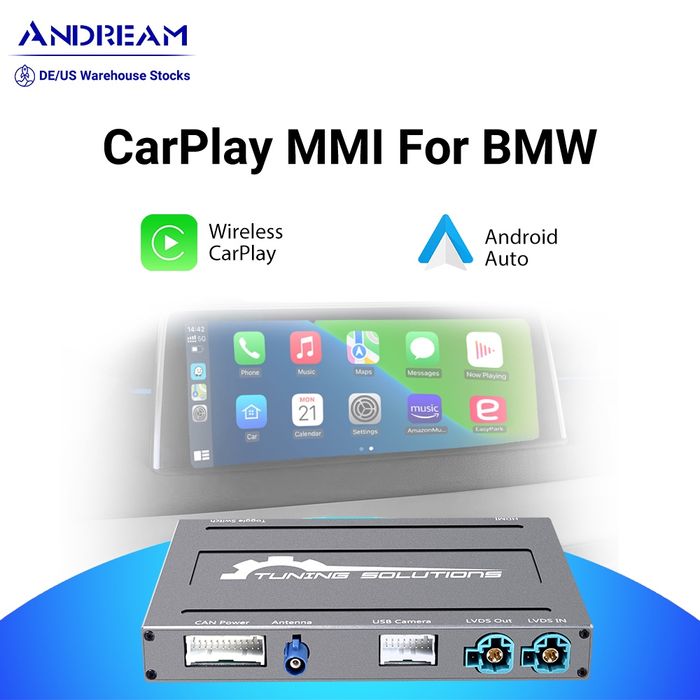 Carplay / Android Auto F30 F10 F01 F15 E90 E60 E70 CIC NBT