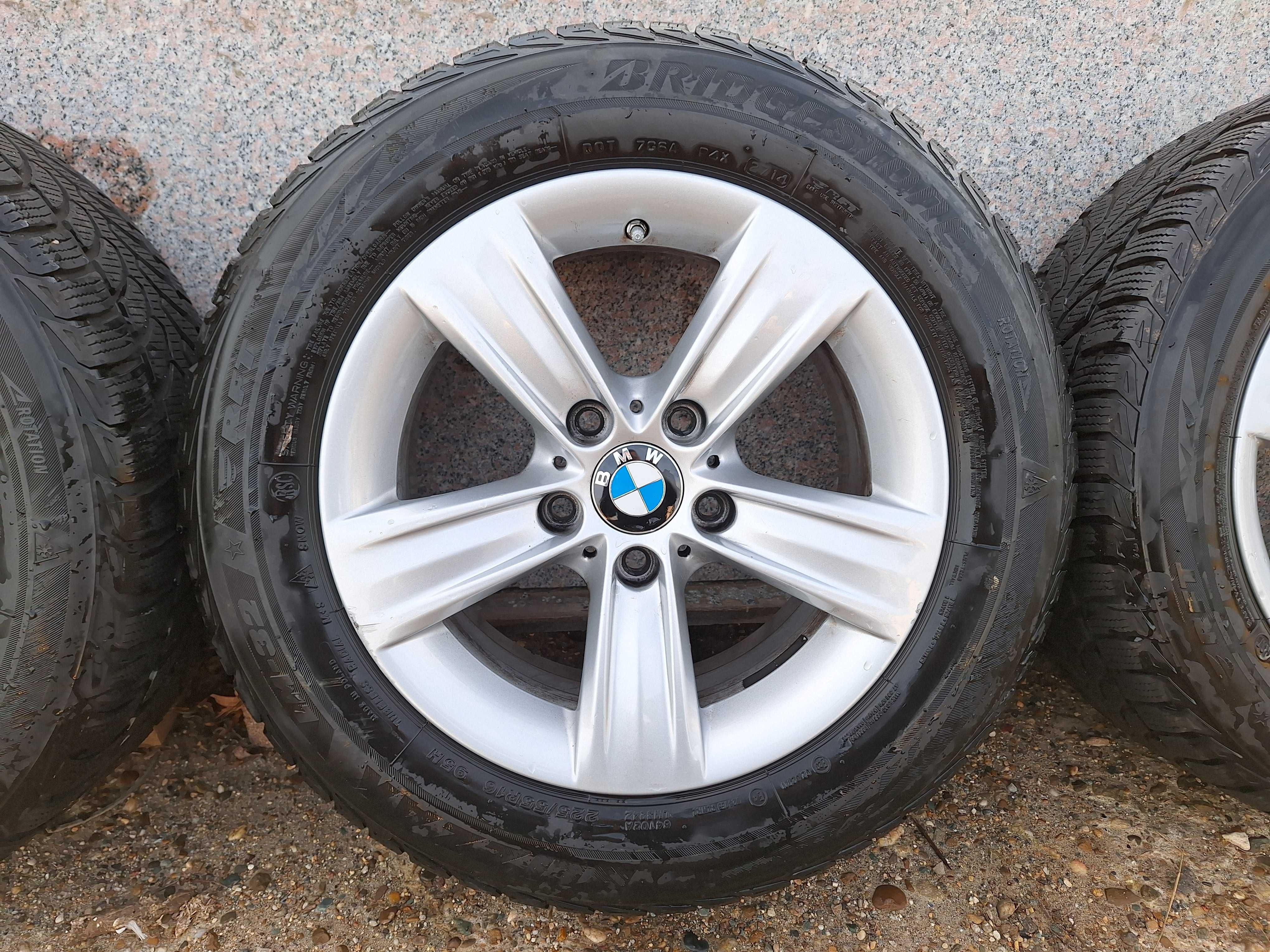 Jante aliaj Originale Bmw Style 391 echipate cu anvelope Bridgestone