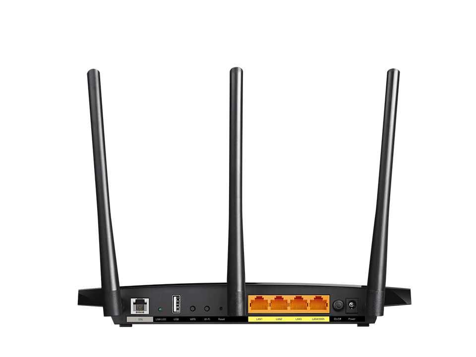 TP-Link Archer VR400/AC1200 Wi-Fi VDSL/ADSL Modem Gigabit Router