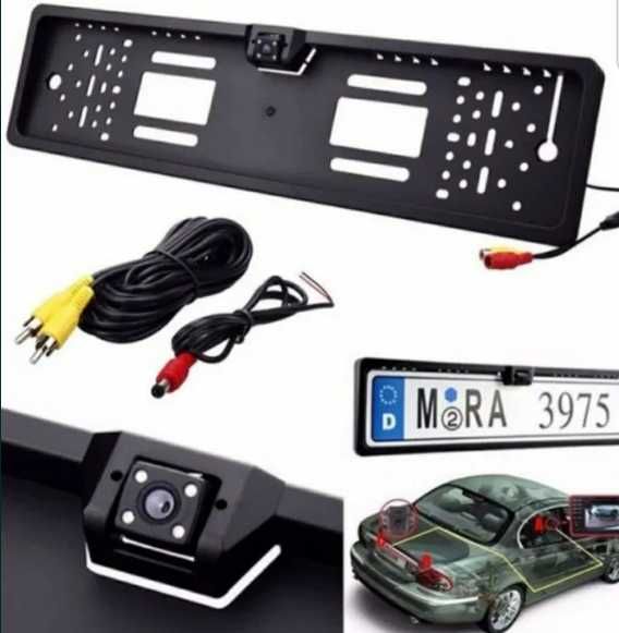 Suport numar auto camera video marsarier senzori parcare