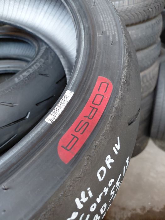 120/70/17"-180/55/17 Pirell diablo Rosso Corsa dot2025