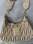 Чанта miu miu nude