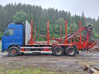 Volvo FH 500 2013 Macara LogLift 96 S transport forestier lemn bustean