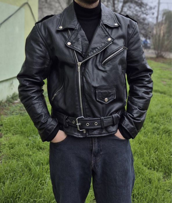 Geaca de piele vintage