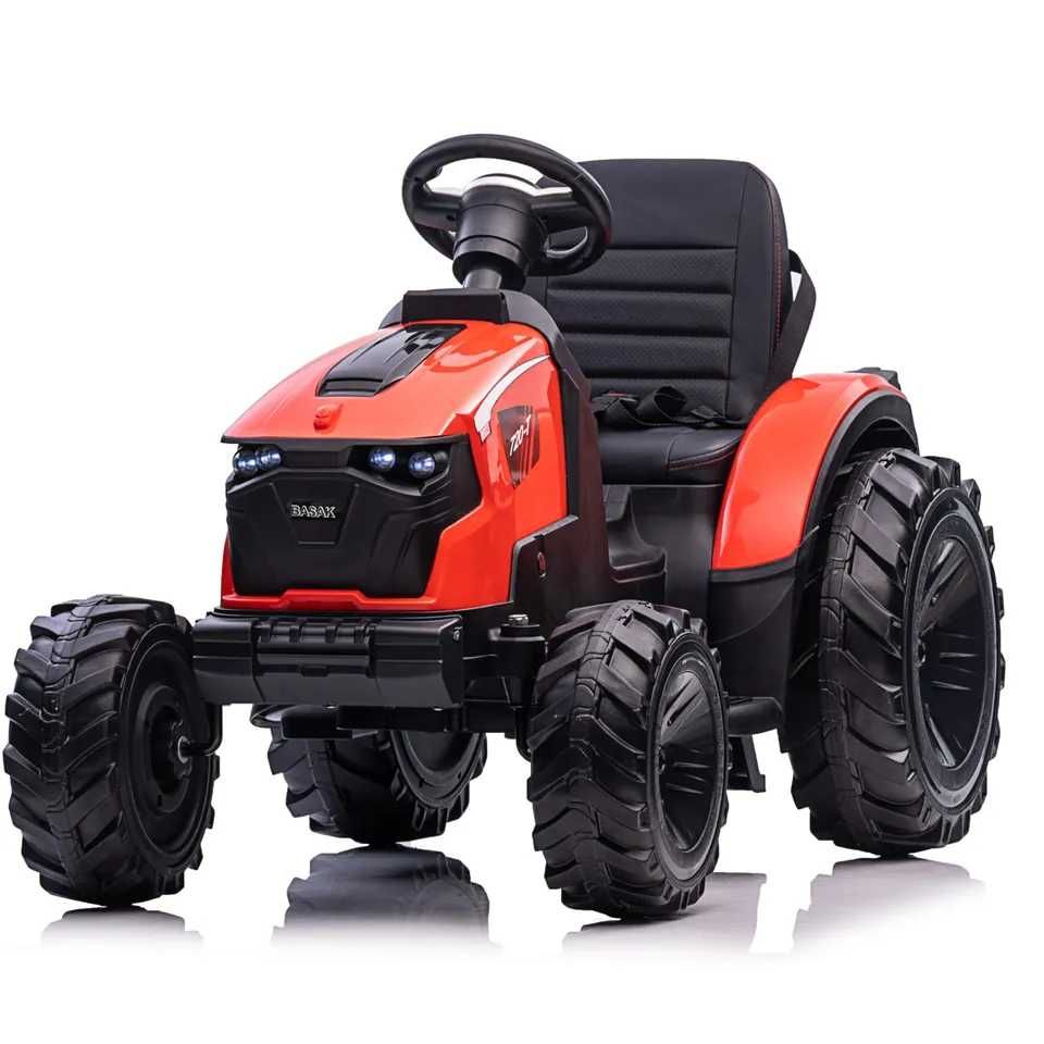 Tractoras electric cu remorca basculabila Kinderauto SX2068, RED