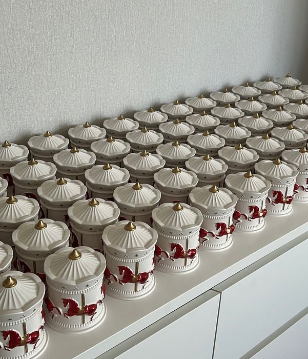 Свеча новогодняя КАРУСЕЛЬ