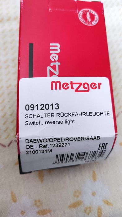 Senzor Mansalier opel astra h sau g nou in cutie