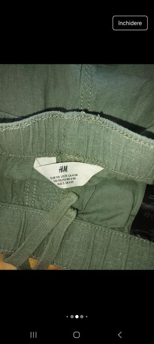 Pantaloni + tricouri hm