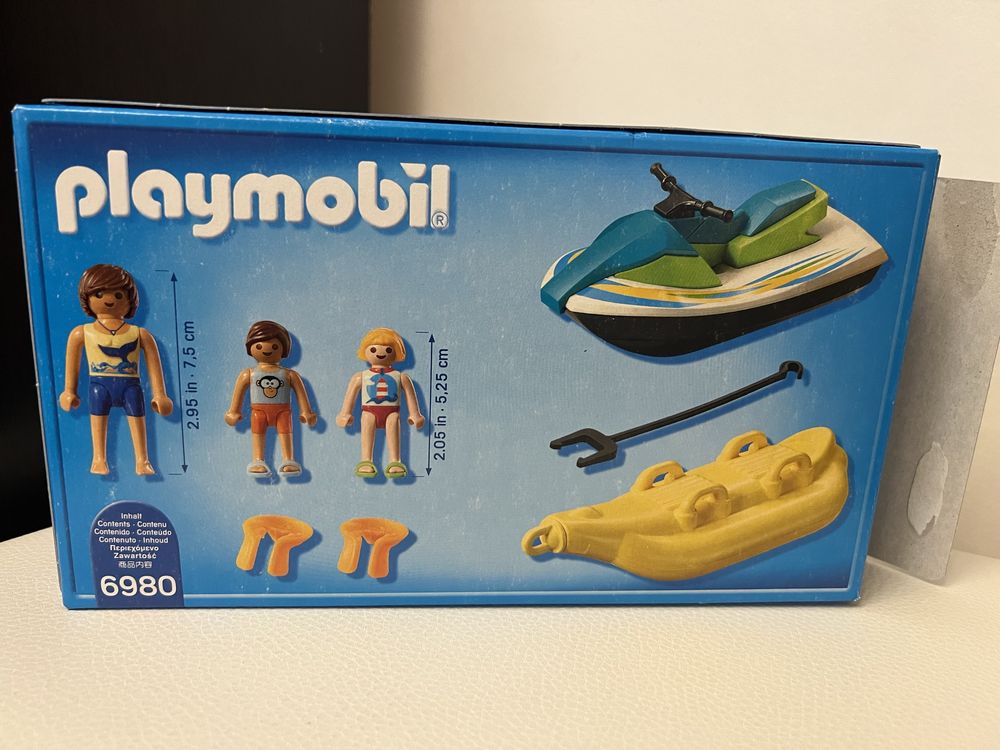 Playmobil family fan 6980 - ambarcatiune cu barcuta