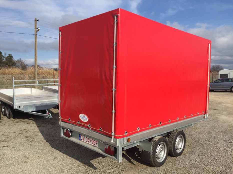 Remorca 750 kg 3.08x1.55 cat B inport Belgia cuR.A.R