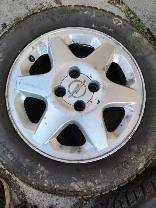 Зимни гуми с лети джанти Опел Астра G