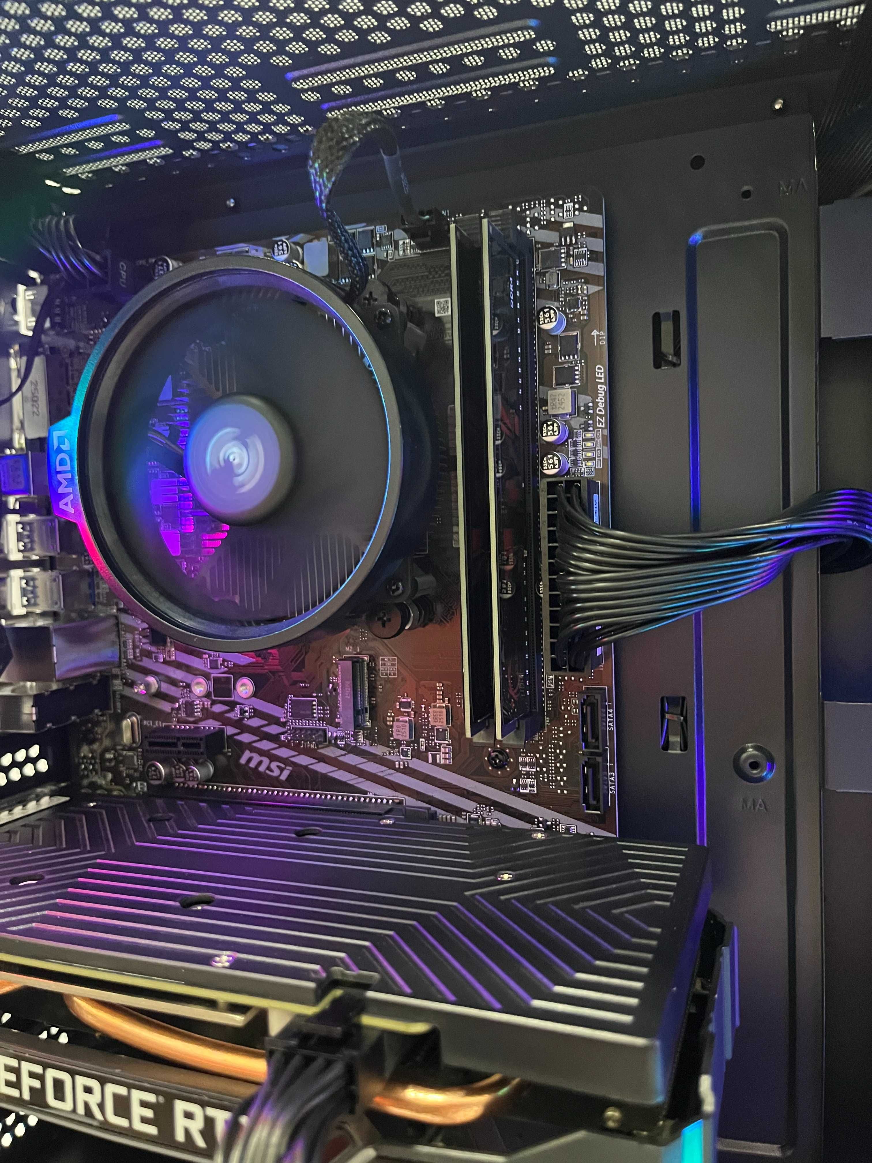 Геймърски компютър AMD Ryzen 5 3600, RTX 2060 Super, 16GB ram