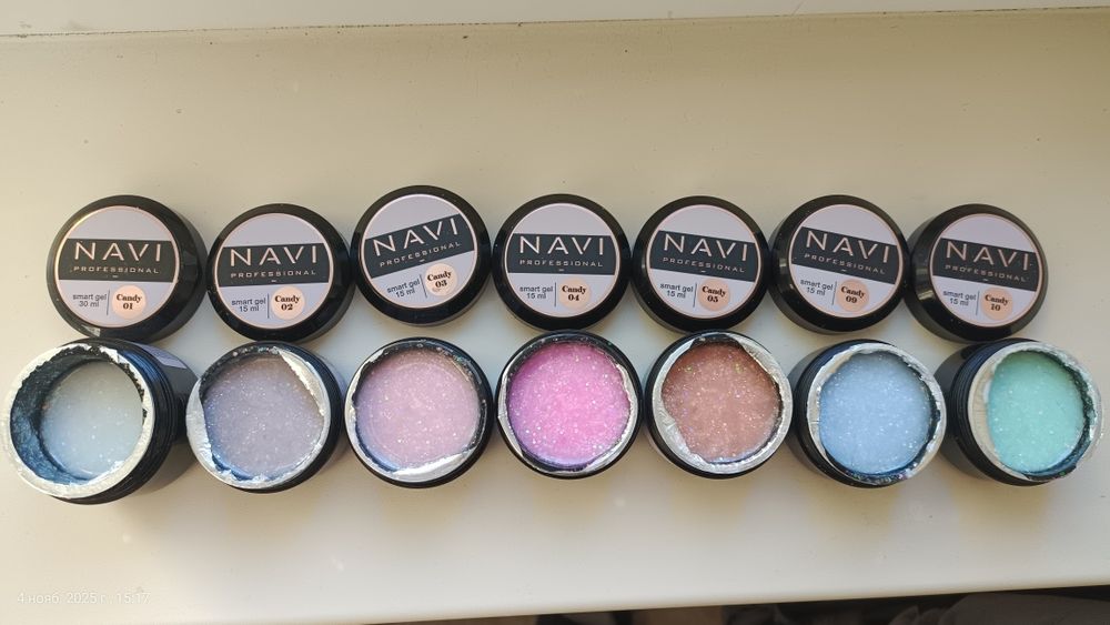 Гели для ногтей марки Navi
