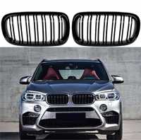 Set Grile Nari Duble Piano Black BMW X5 F15 X6 F16 F85 F86