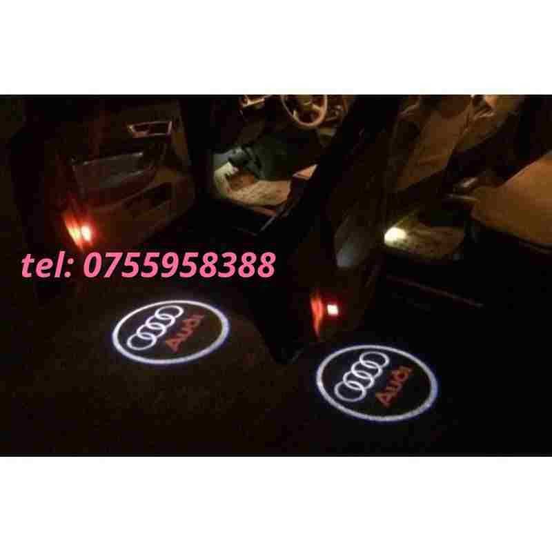 Proiectoare Logo Audi Portiera  Led Laser emblema sigla Holograma