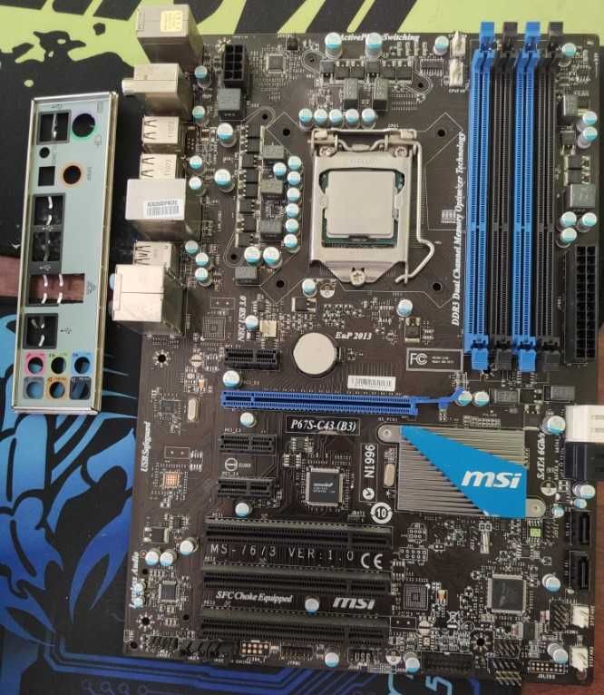 MSI PH67S-C43 (B3) + Intel Xeon E3-1270 v2 ( аналог Core i7 3770 )