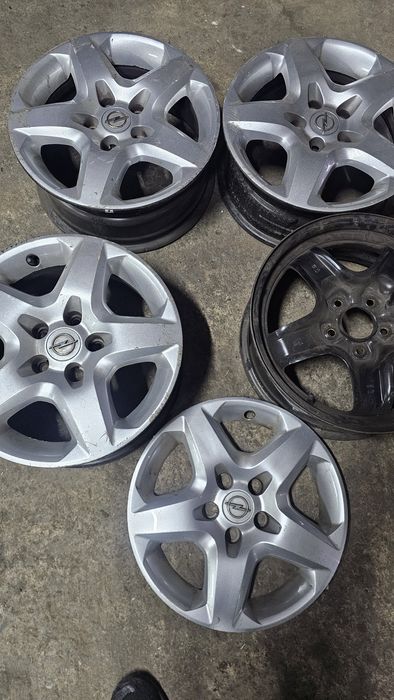 Jante tabla cu capace opel astra h 205 55 r16