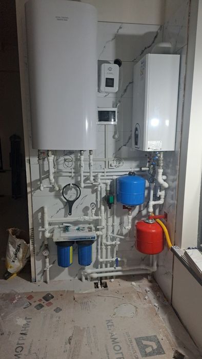 Сантехнический и отопителний услуги подключ