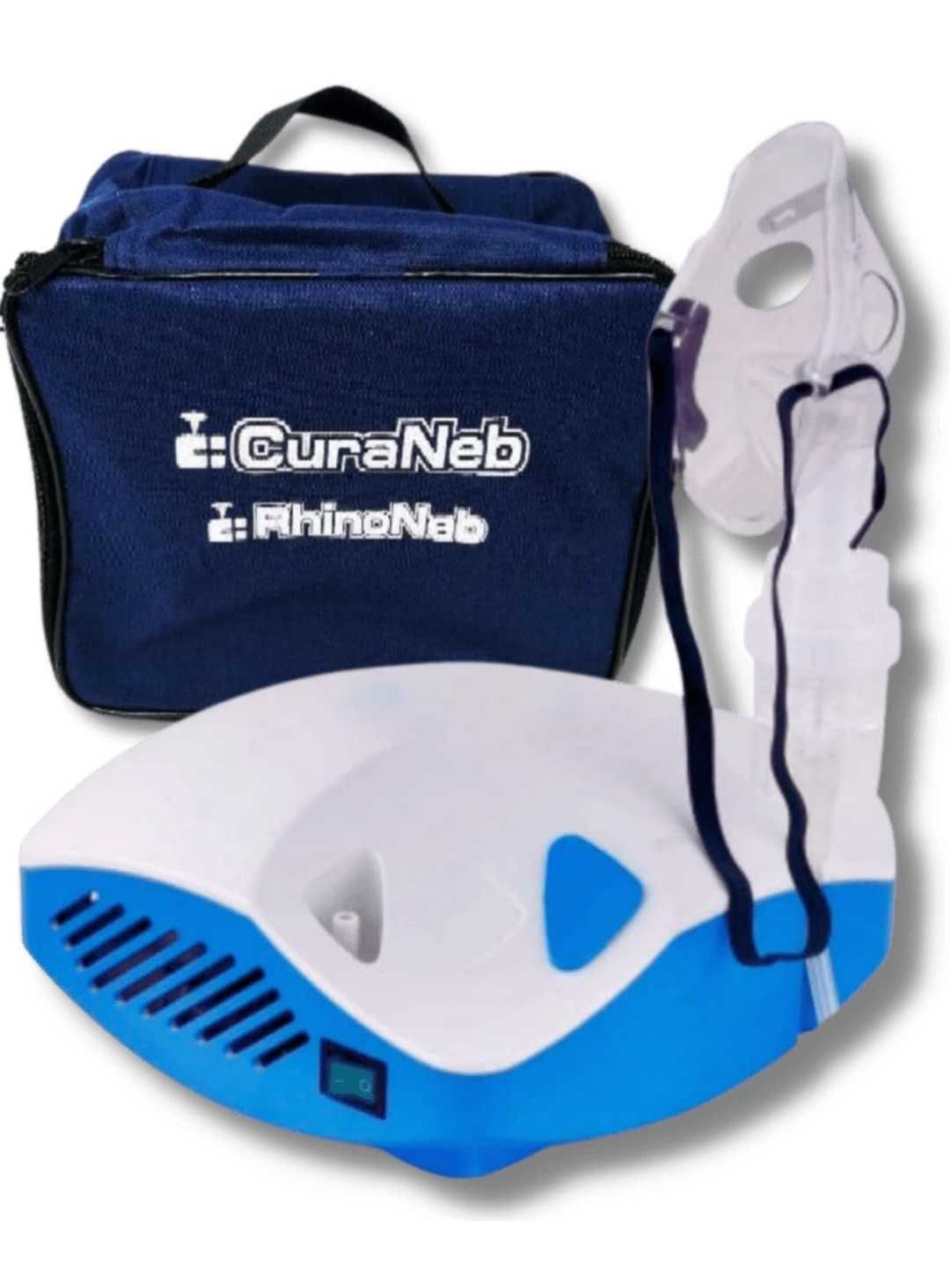 Инхалатор Curaneb за деца  и възрастни комплект с чанта и аксесоари