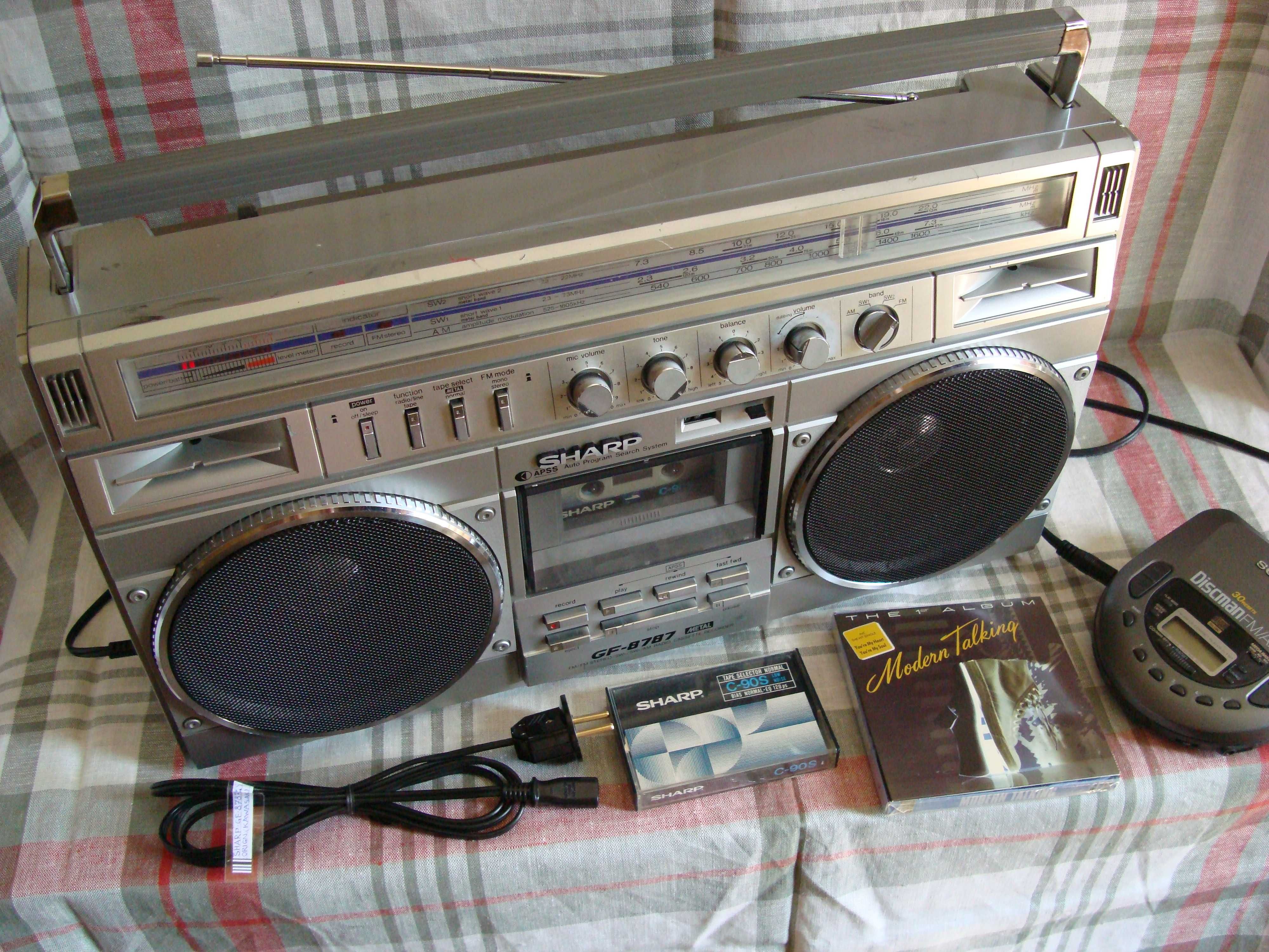 SHARP GF - 8787 Z. 1981 год. Редкий . Made in Japan .