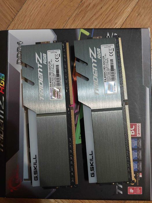 32GB DDR4 G.Skill TridentZ RGB - 4000Mhz, CL18