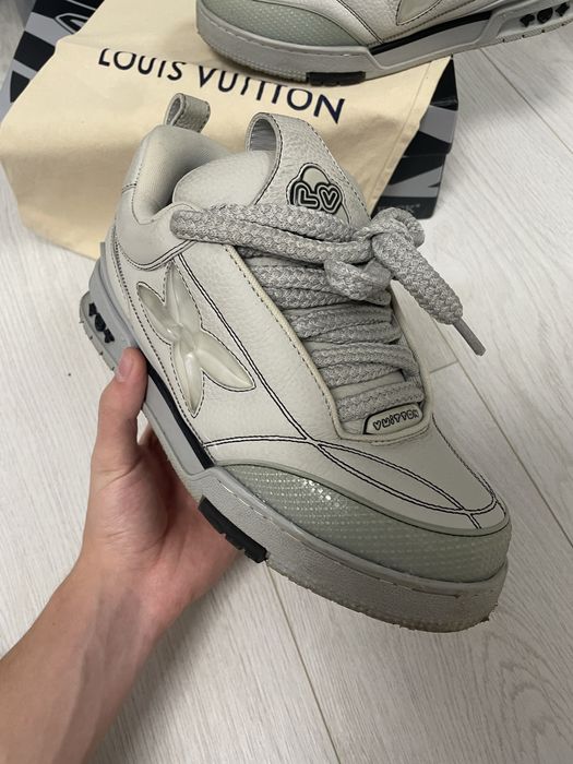 Louis Vuitton skate v2 gri piele