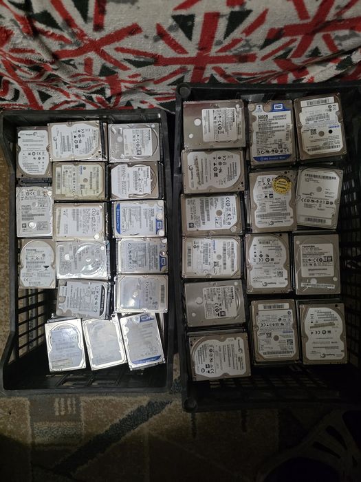 Lot 50 harduri laptop 250gb, 320gb, 500gb 100%viata
