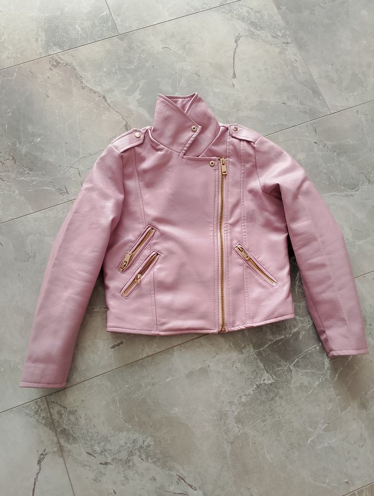 Детско  кожено яке Sinsay , детски дънки H&M