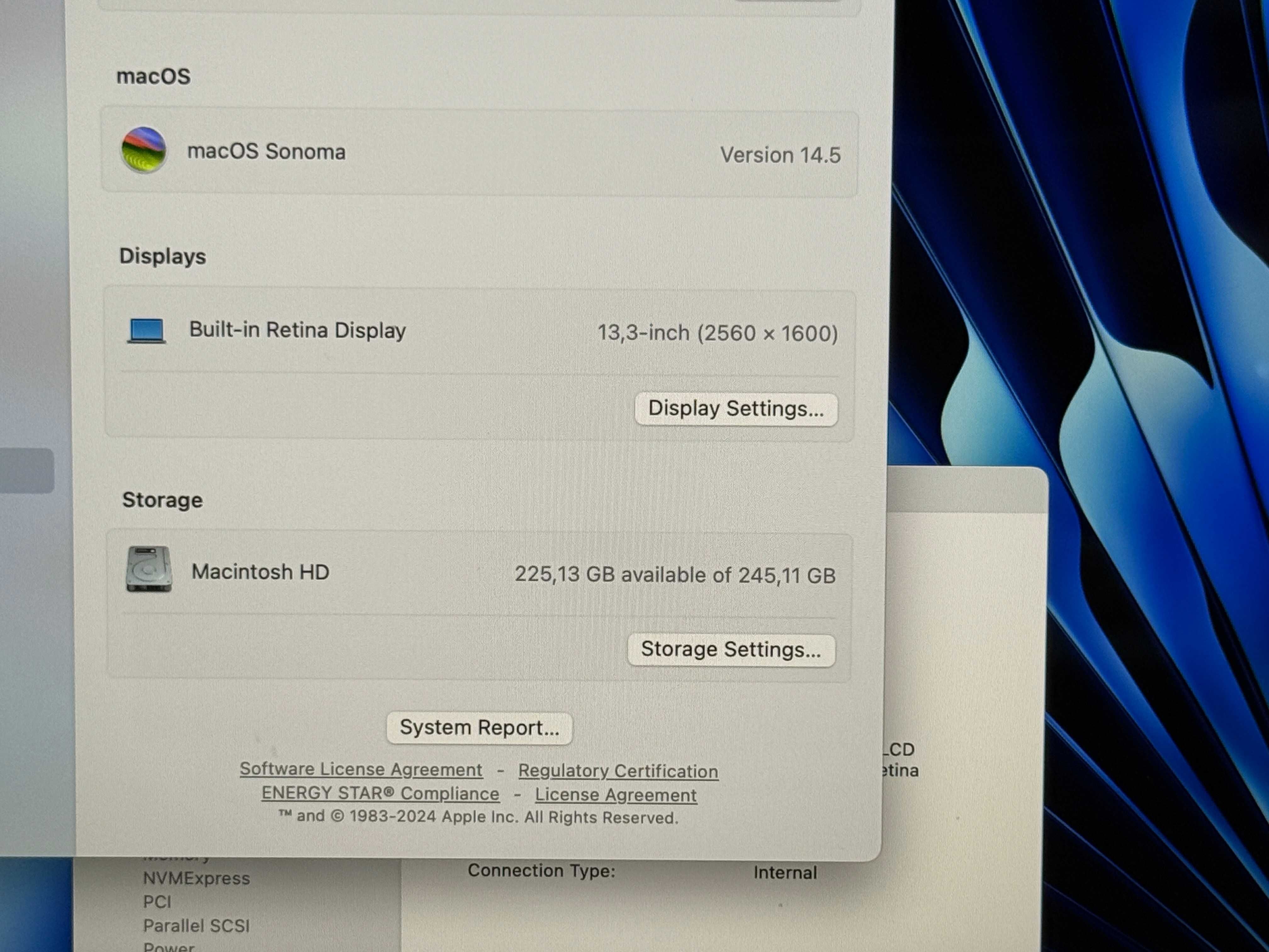 MacBook Pro 13 M1`8 Cpu/8 Gpu/16GB RAM/256GB SSD/Бат 18ч/Като Нов