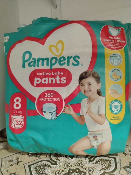 Vand pampers marimea 8