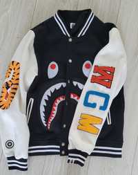 Vintage jacheta primavara/vara  BAPE  Bomber "A Bathing Ape" Varsity J