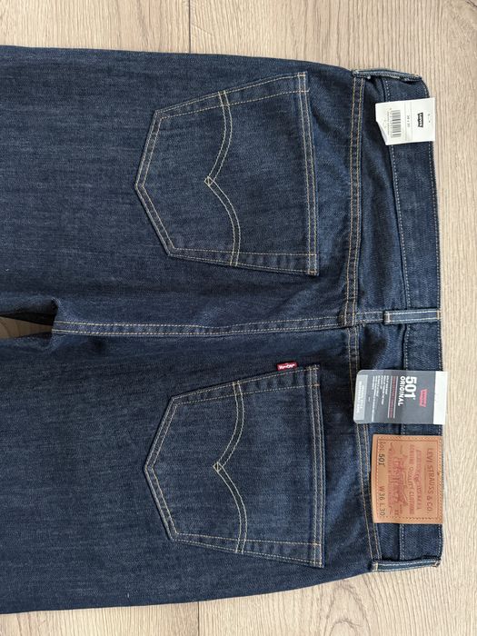 Blugi LEVIS 501 Indigo Barbati | Marime 36 x 30 (Talie 91 cm)