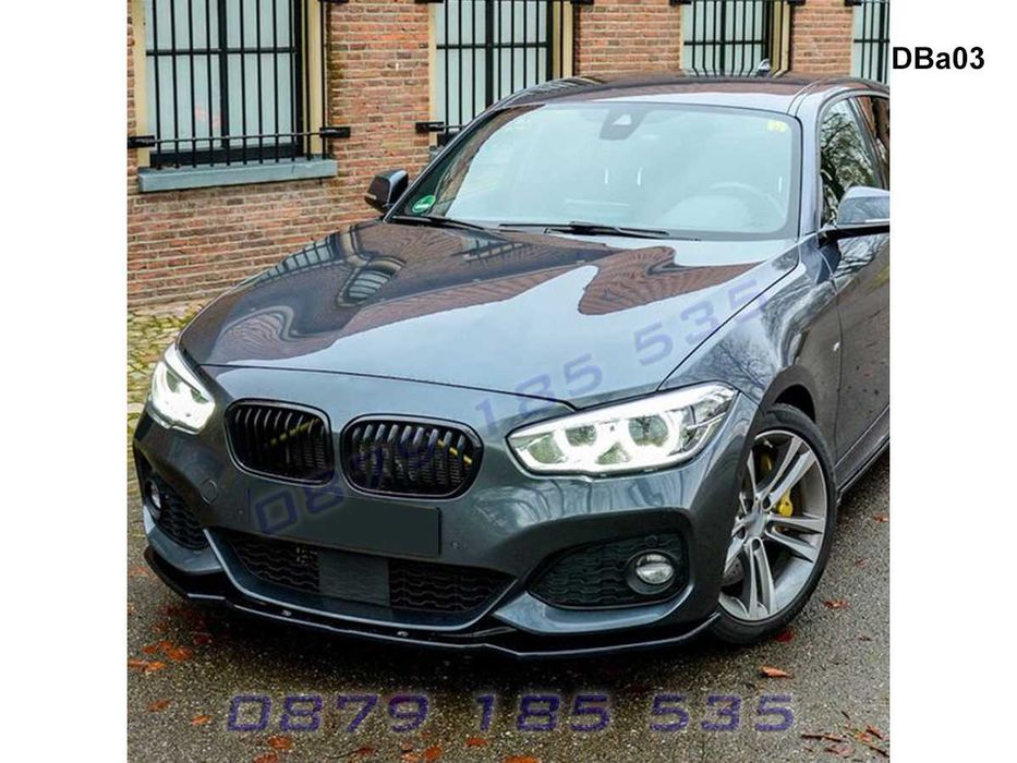 Тунинг лип спойлер предна броня BMW 1 F20 F21 бмв ф20 ф21 добавка