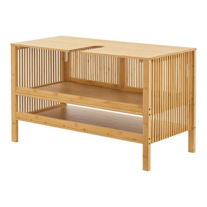 Dulap qiuveta mica, en.casa, , 60 x 100 x 45 cm, bambus, natur, mon