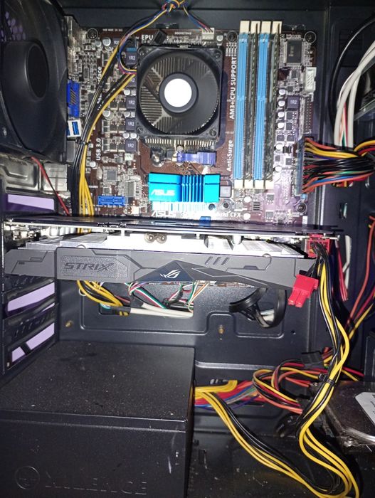 PC gaming AMD fx-8350 gtx 1050ti 4Gb 500gb stocare