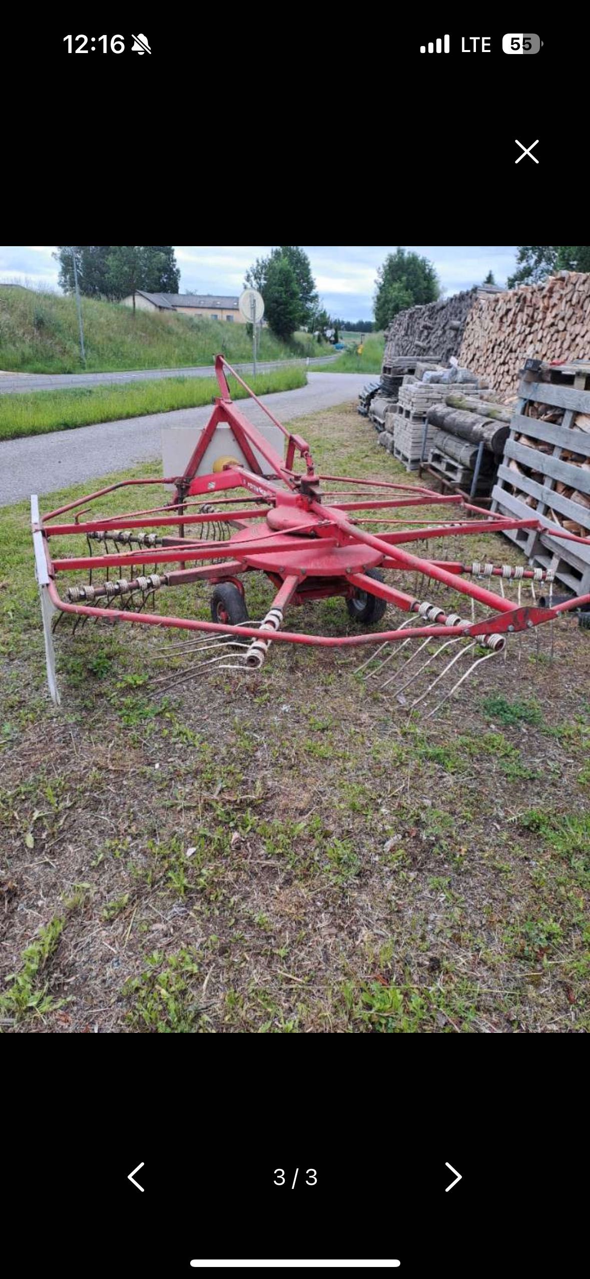 Greblă de adunat
