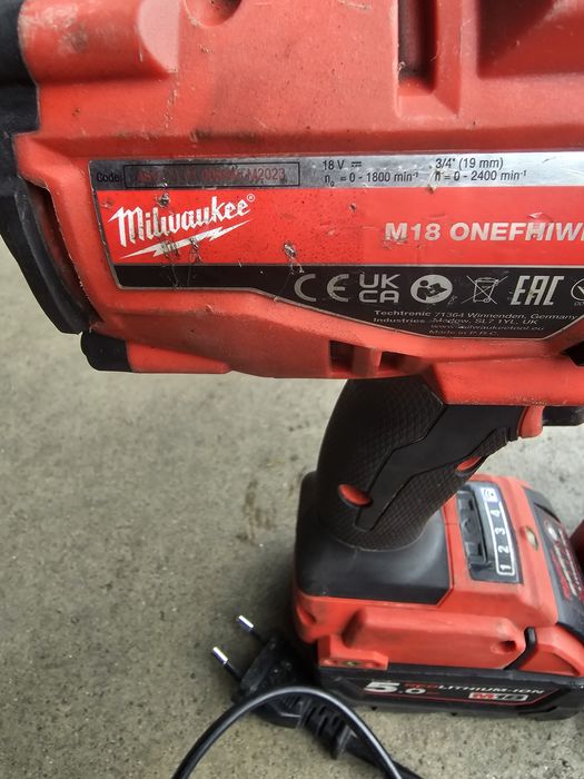 Pistol milwaukee 3/4 impact