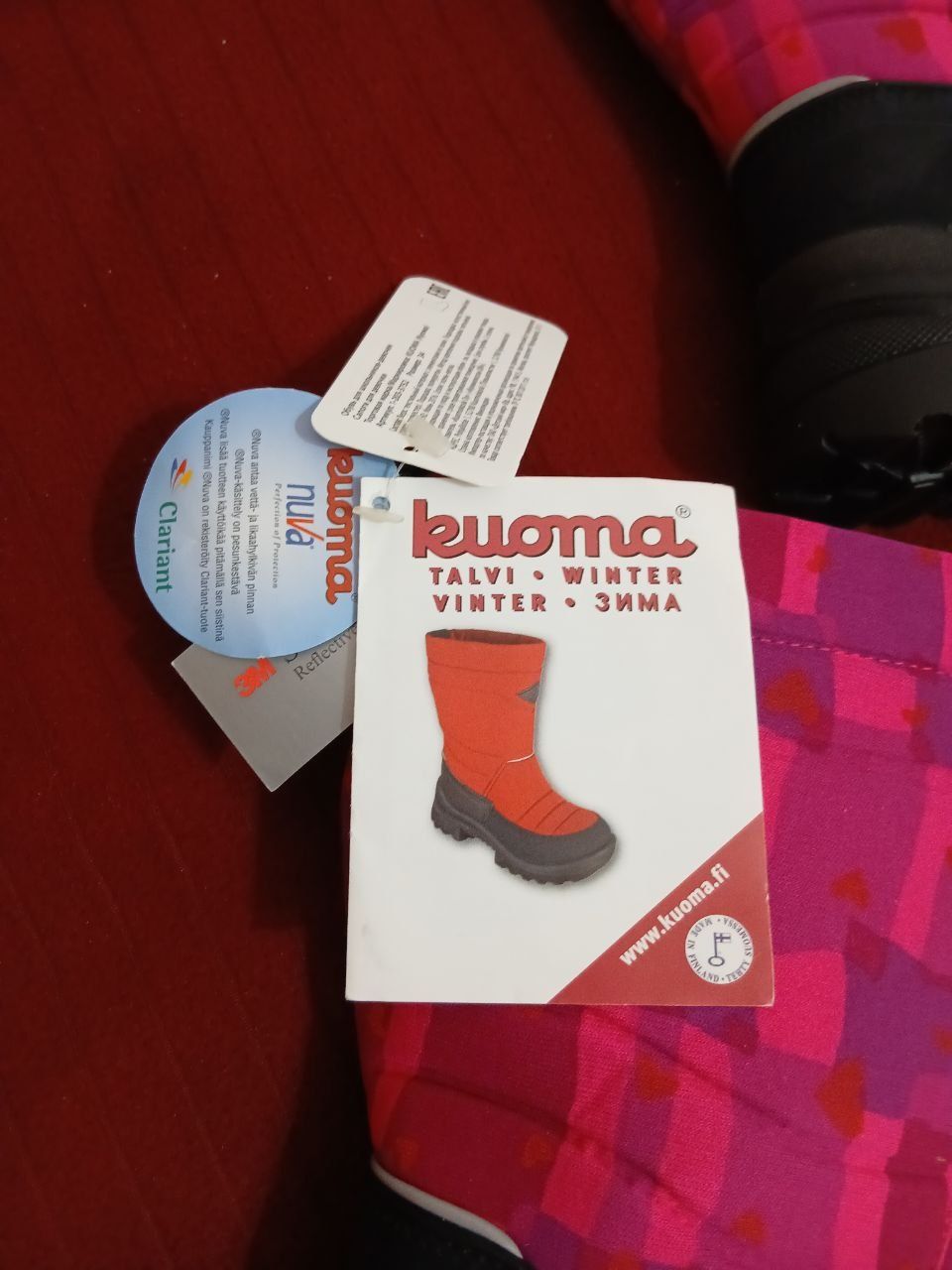 Из Финляндии, детские сапожки бренда Kuoma