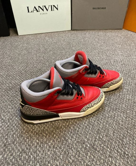 Air Jordan 3 Union Red Cement marime 40