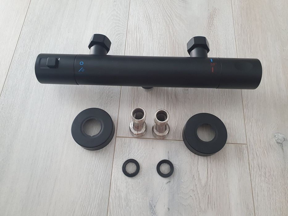 Baterie termostatată black dush