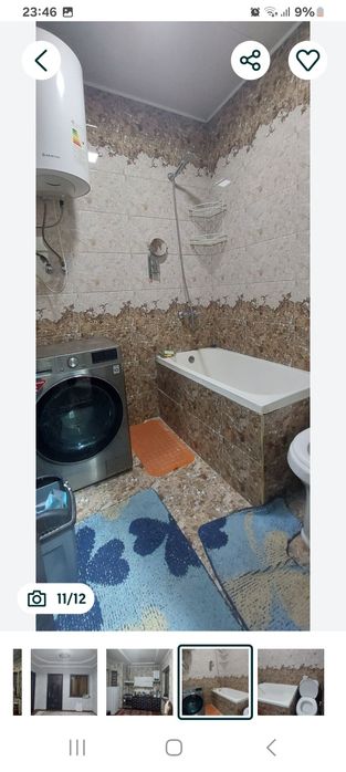 Arendaga xovli Xonobodda 3 xonalik 27 metrlik navesi bor