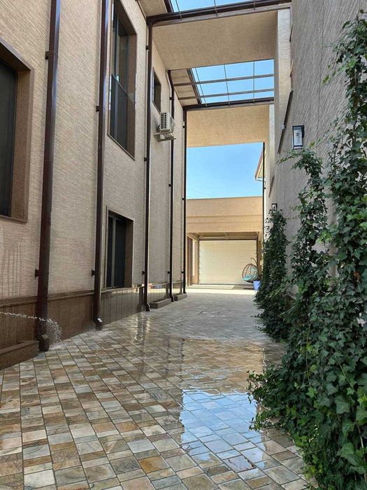 Евродом в "Олтин Мерос" махаля 8 соток 750 м² | Бассейн Сауна