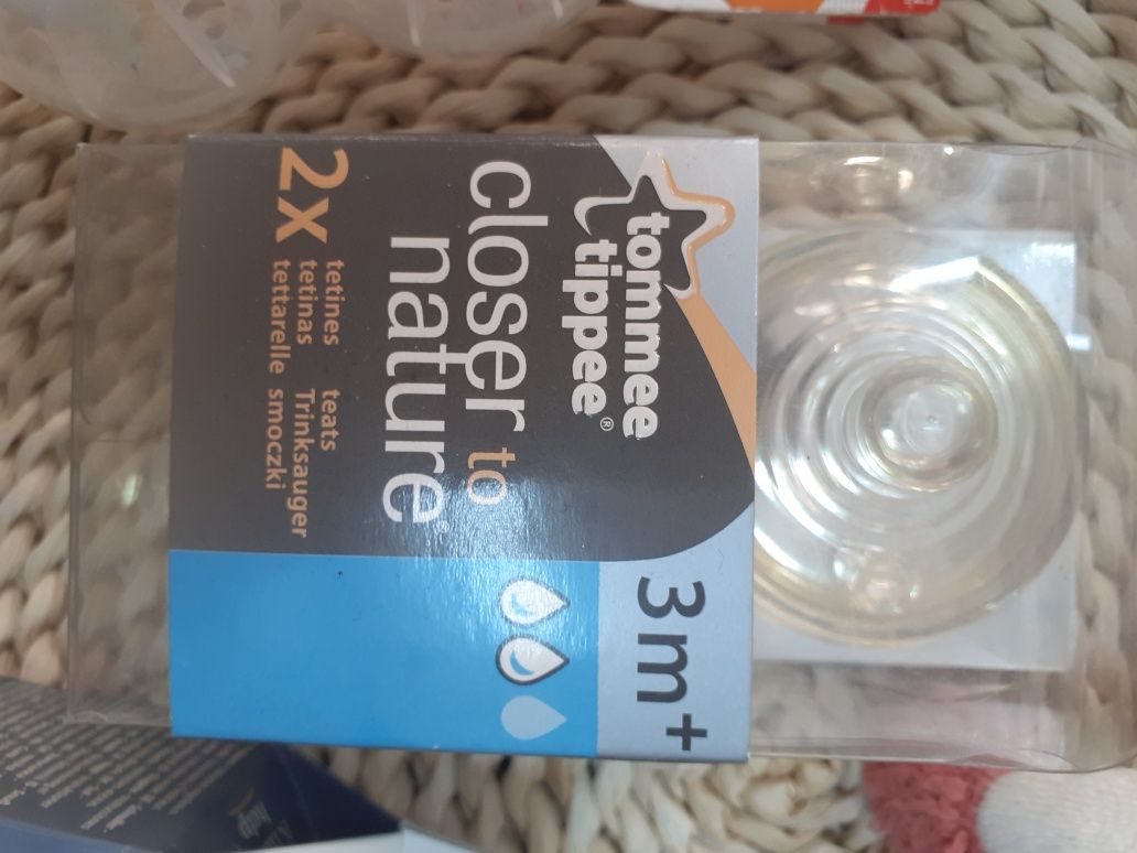 Tetine ,suzete Tommee Tippee/3 luni /6-18 luni ,noi +