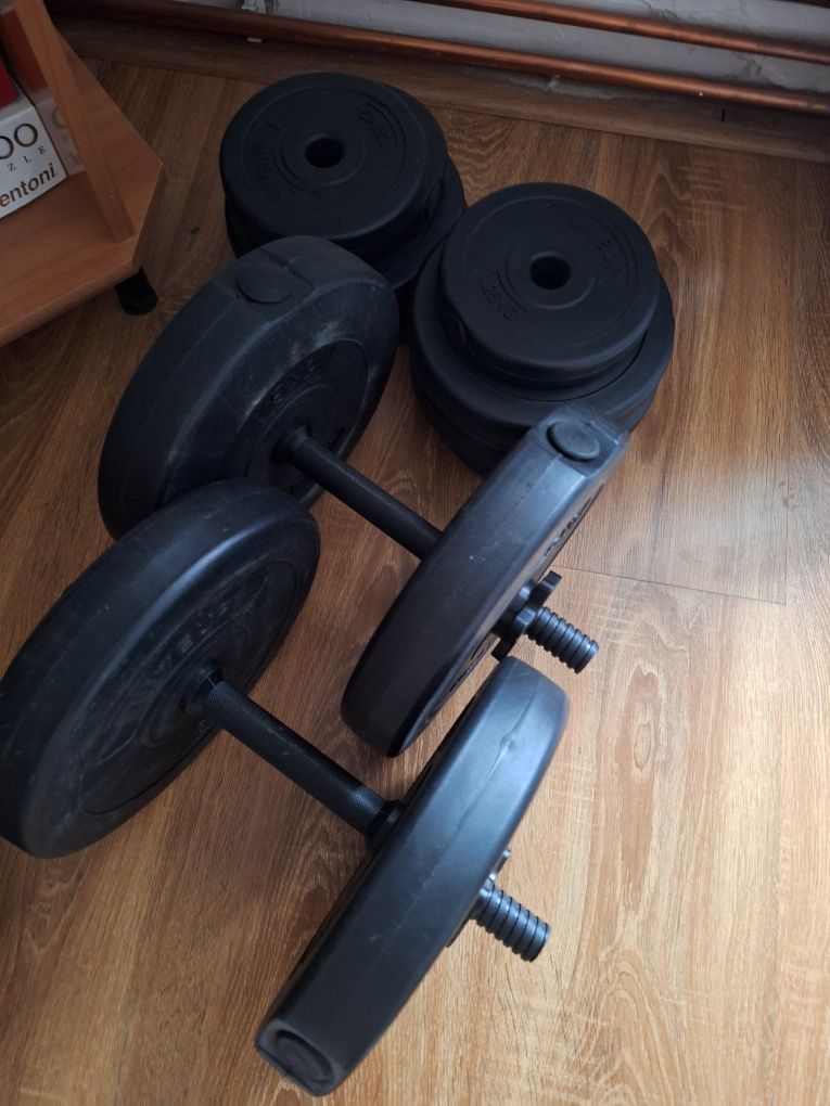 Set gantere reglabile 35kg