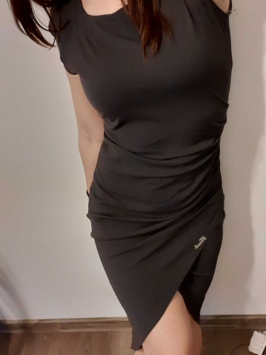 Нова сива рокля разкроена