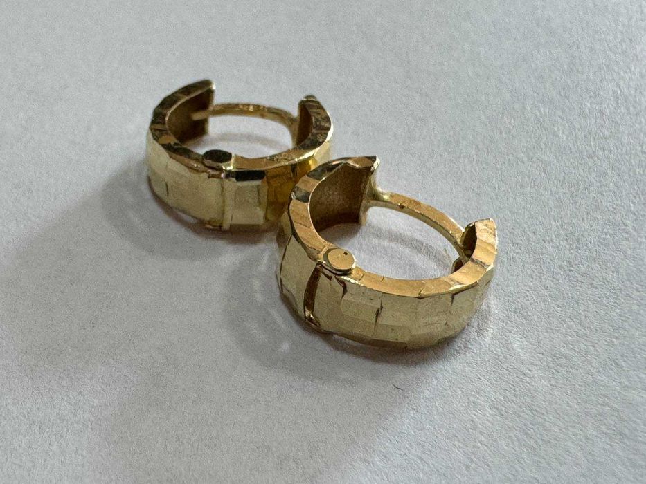 Златни обеци 14К