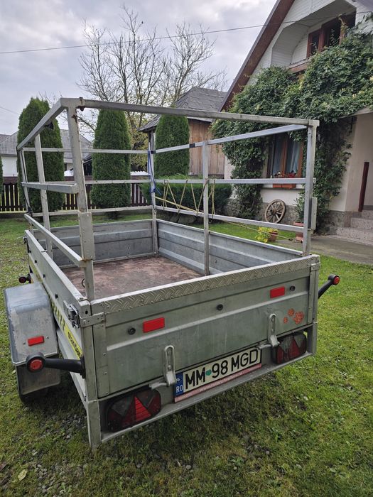Remorcă NIEWIADOW B1 02X - 750 kg din 2017 – RANFORSATĂ și ROBUSTĂ