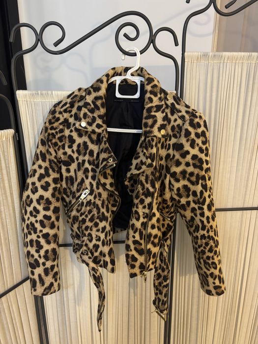 Jacheta leopard print Zara