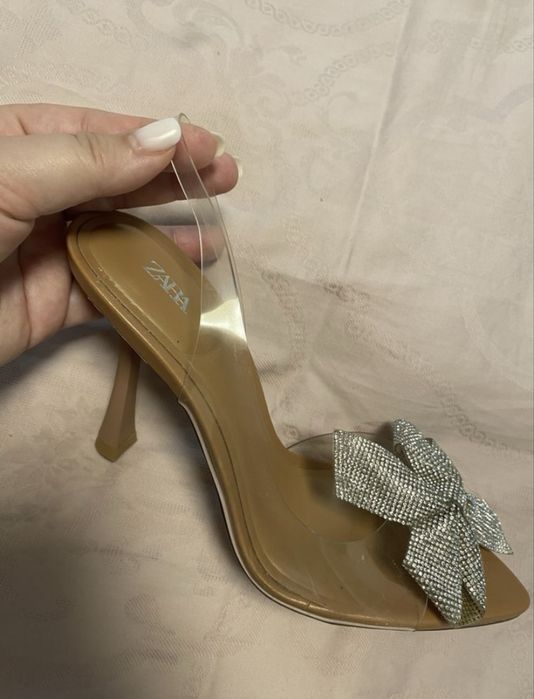 Sandale nude, Zara marimea 36